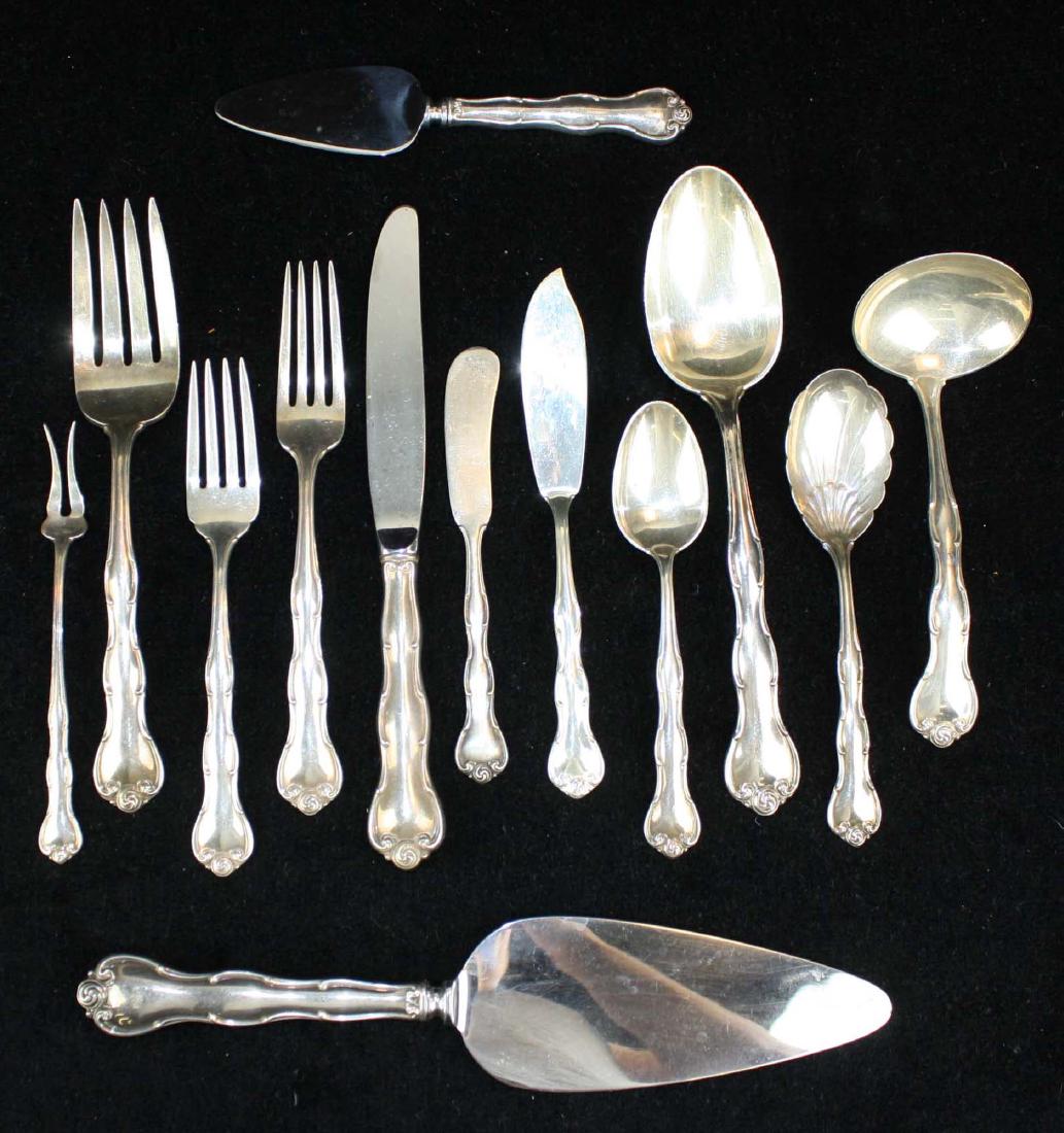 Gorham Rondo Sterling Flatware - 49 pcs Gorham Rondo sterling