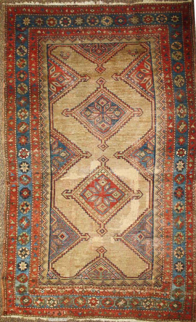 early 20th c Persian Senna area rug (1 of 6)