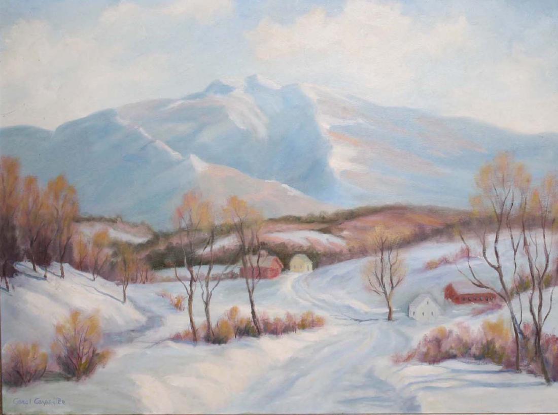 Carol Carpenter (VT 20th c ) Mount Mansfield (1 of 6)
