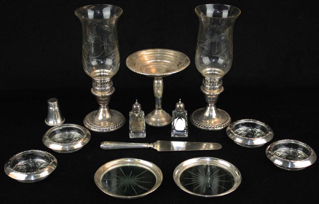 13 pcs sterling silver tableware (1 of 3)