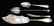 10 pcs sterling silver flatware incl. Tiffany - 4