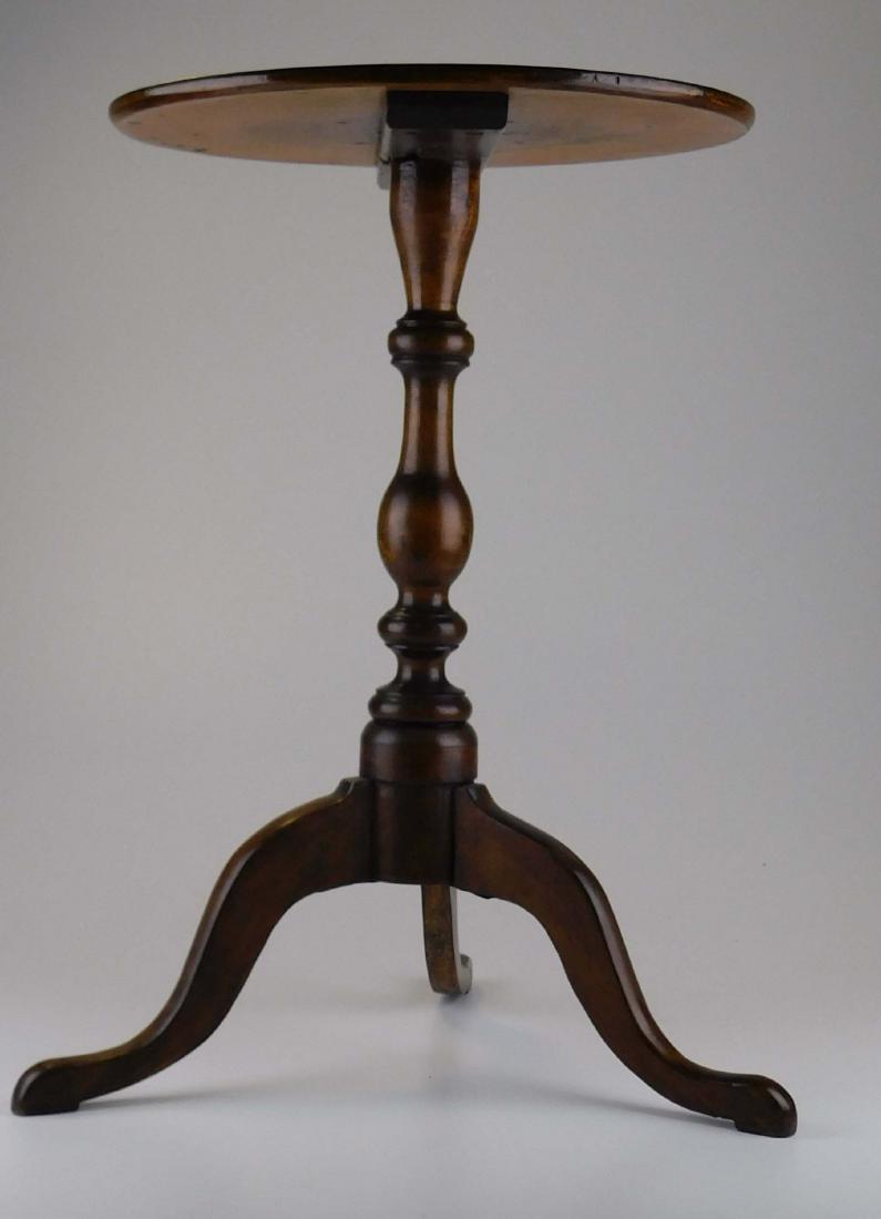 Queen Anne maple candle stand with snake feet (1 of 5)
