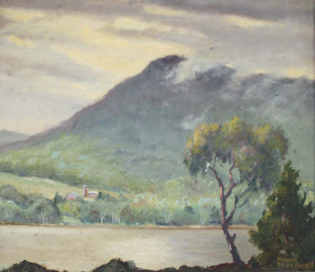 Frank Stockwell (AM 20th c) Country landscape (1 of 5)