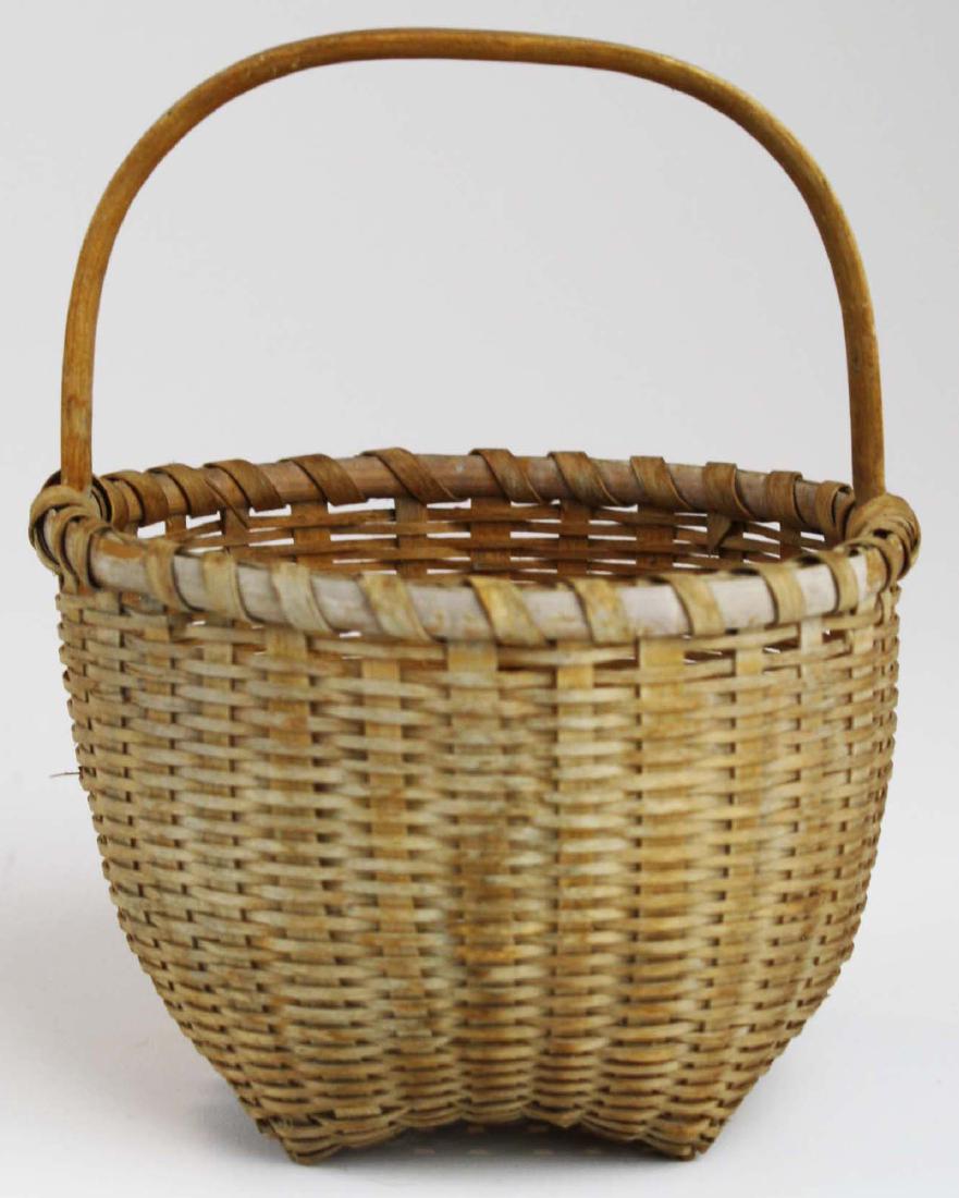 small Shaker cat's head basket (1 of 7)