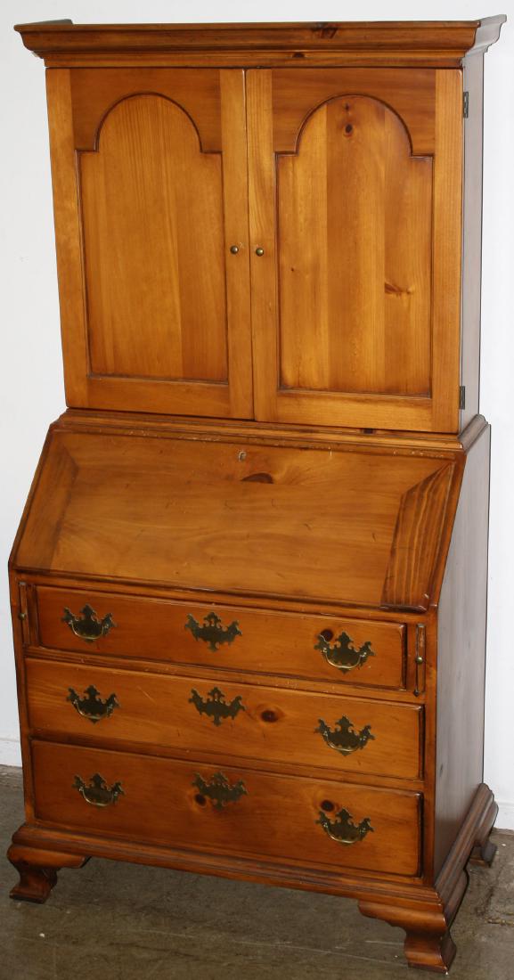 20th C Chippendale Style Secretary (1 of 1)