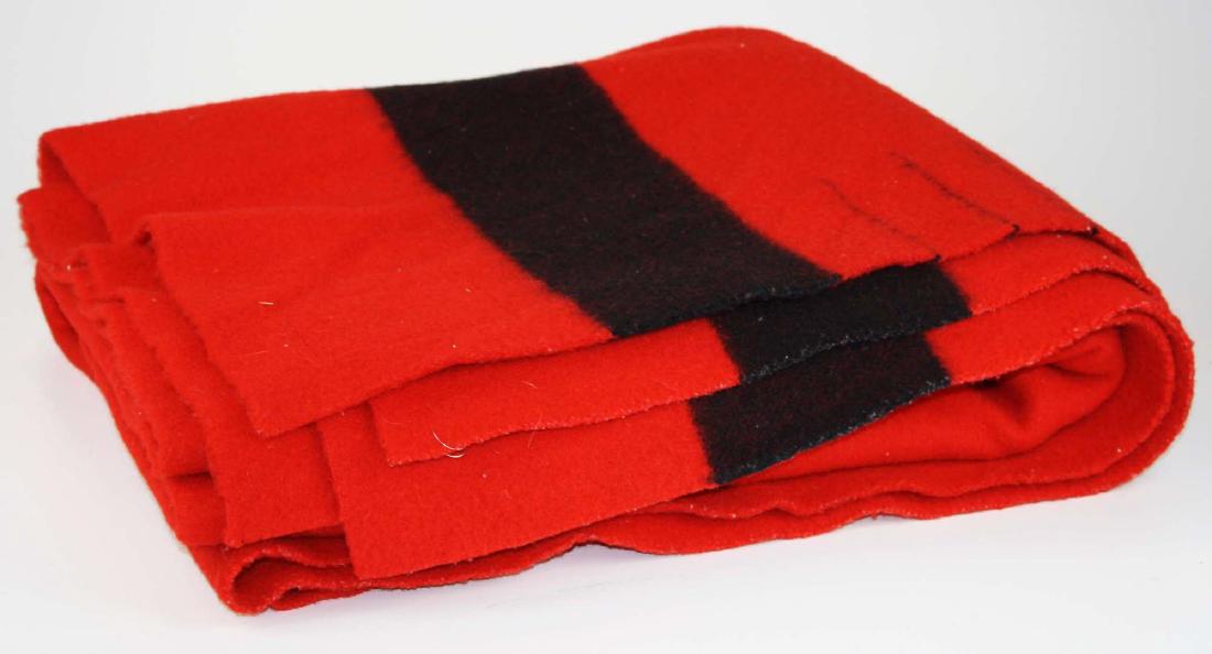 late 20th c Hudson's Bay 4 pointwool blanket (1 of 3)