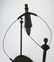 early 20th c folk art balancing acrobat toy - 5