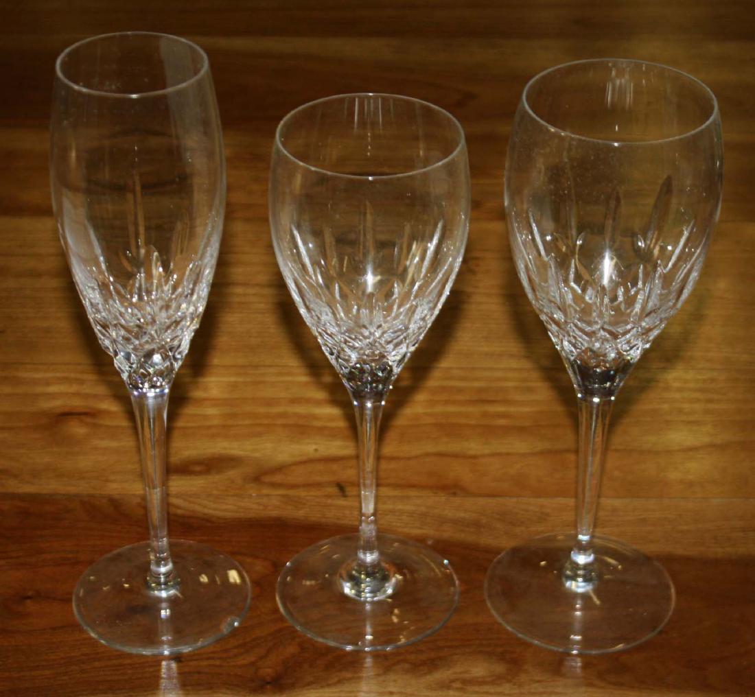 24 pcs Miller Rogaska crystal stemware (1 of 2)