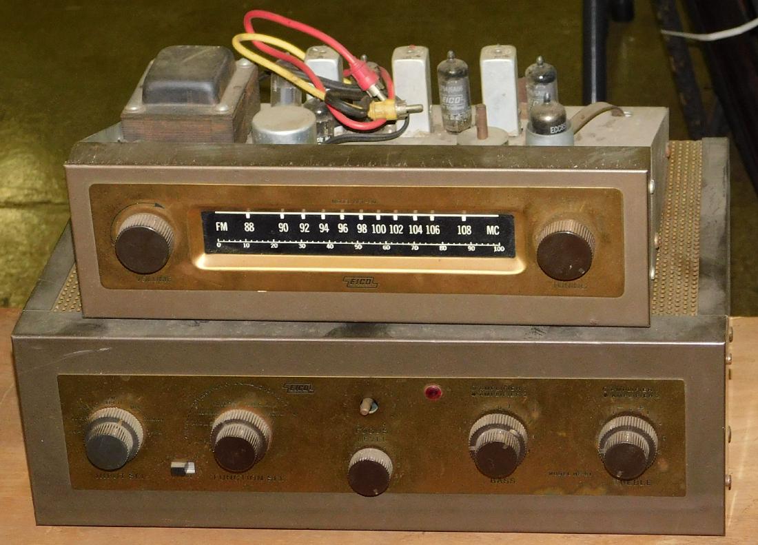Eico Tube amplifier and Reciever (1 of 1)