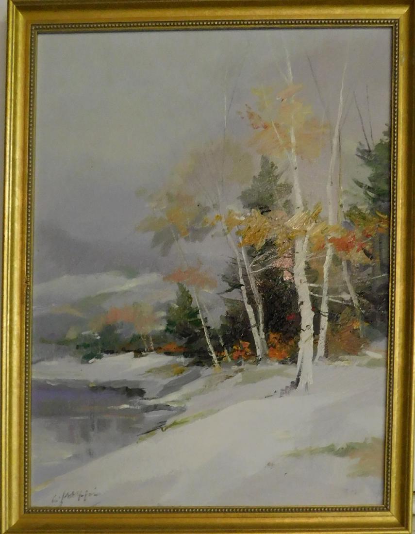 C Jaffries (20th c ) Winter (1 of 2)