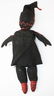 early 20th c folk art Black Americana cloth doll - 2