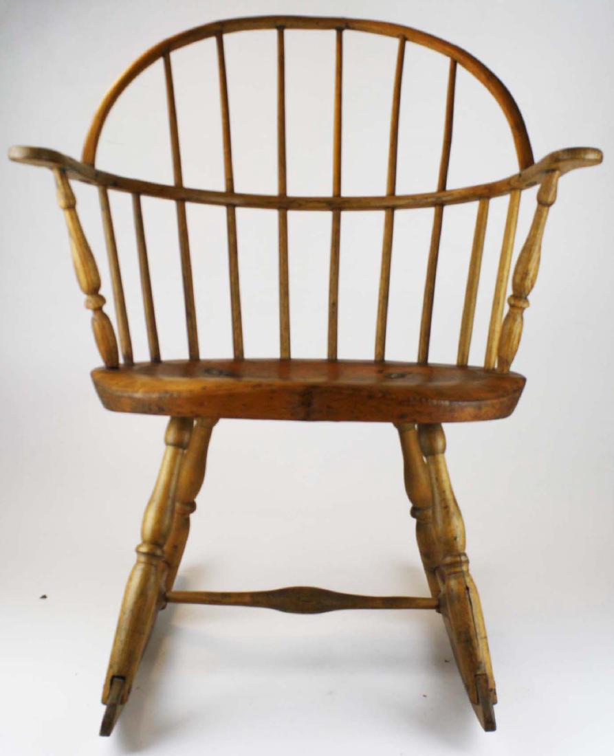 Sack back Windsor rocking chair: Sack back Windsor rocking chair