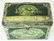 Green Turtle cigars lunch box tobacco tin - 2