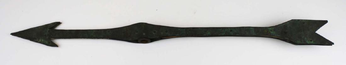 vintage homemade brass directional arrow (1 of 4)