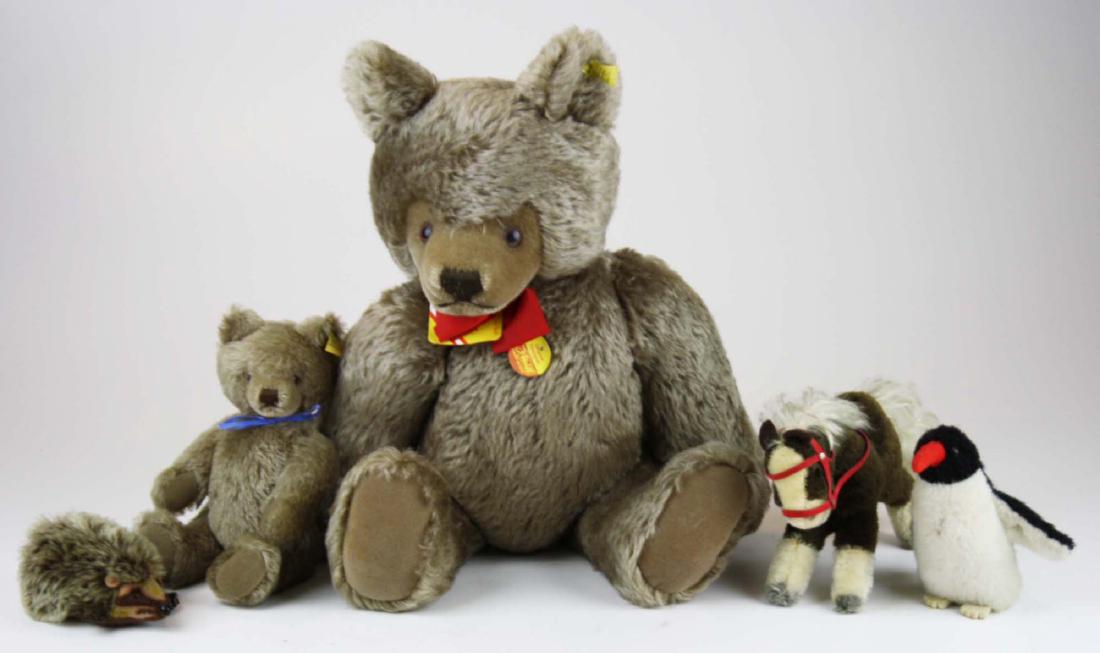 5 Steiff bears & animals (1 of 4)