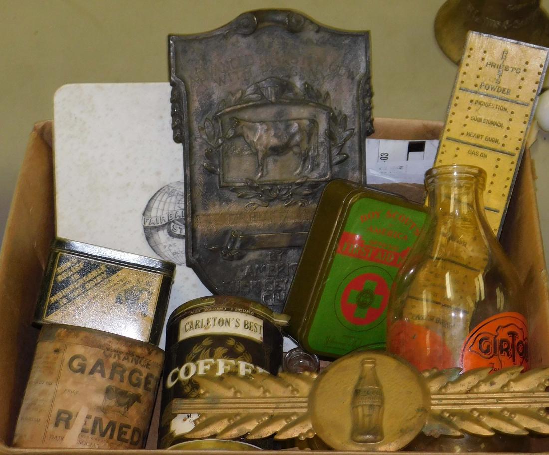 Advertising, Vermont and dairy items (1 of 1)