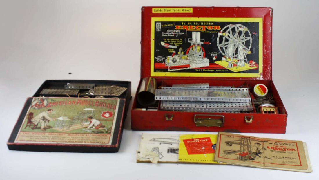 American Mechanical Toy Co, Gilbert Erector (1 of 8)