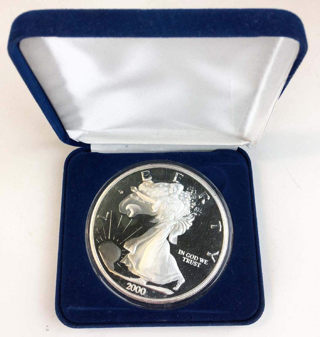 2000 1 troy pound Silver Eagle proof (1 of 1)