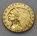 1912 $ 2 1/2 US Indian head gold coin