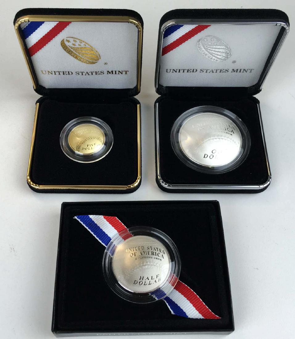 Baseball Hall of Fame proof 3 set lot (1 of 3)