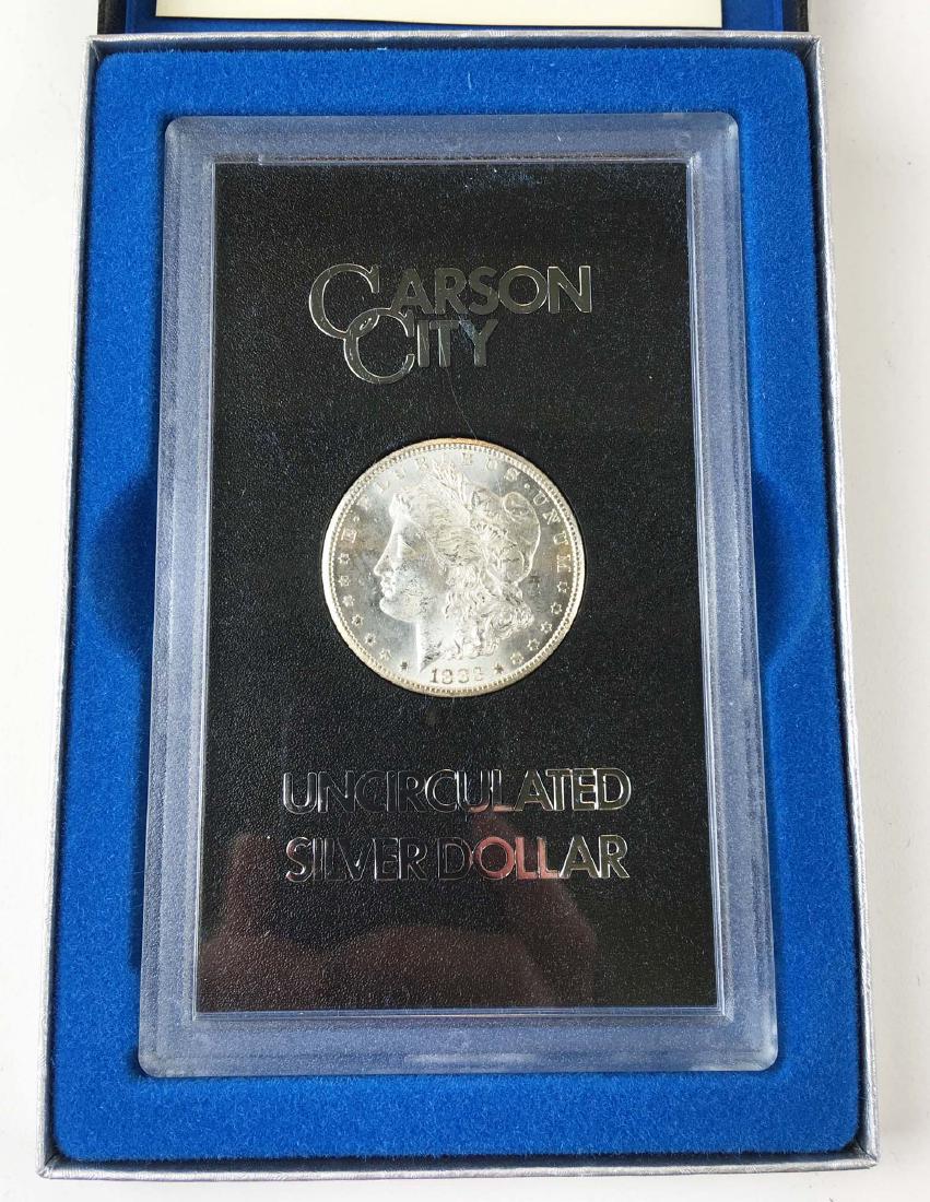 1883 Carson City Morgan silver dollar Uncirculated (1 of 3)