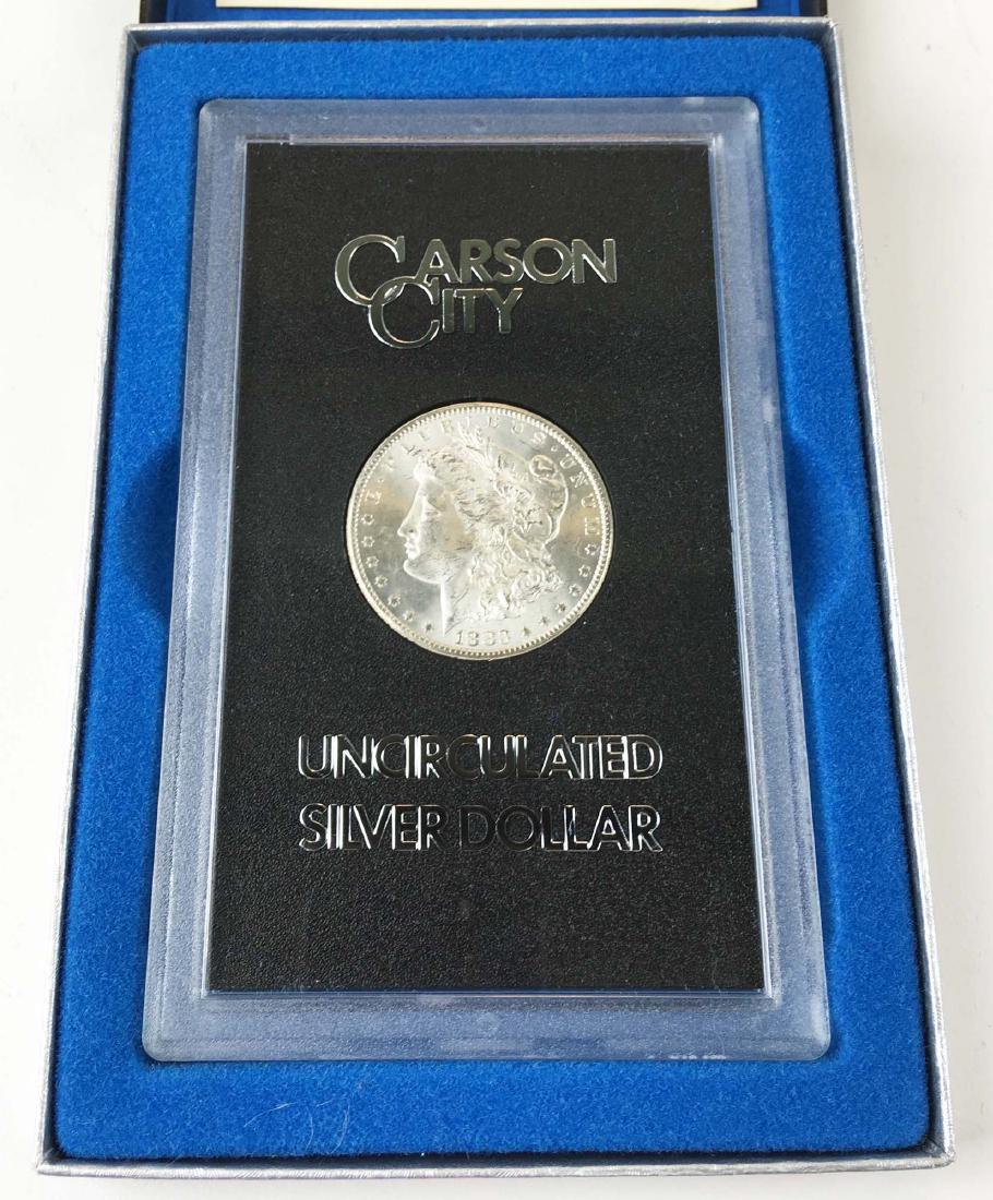 1883 Carson City Morgan silver dollar Uncirculated (1 of 3)