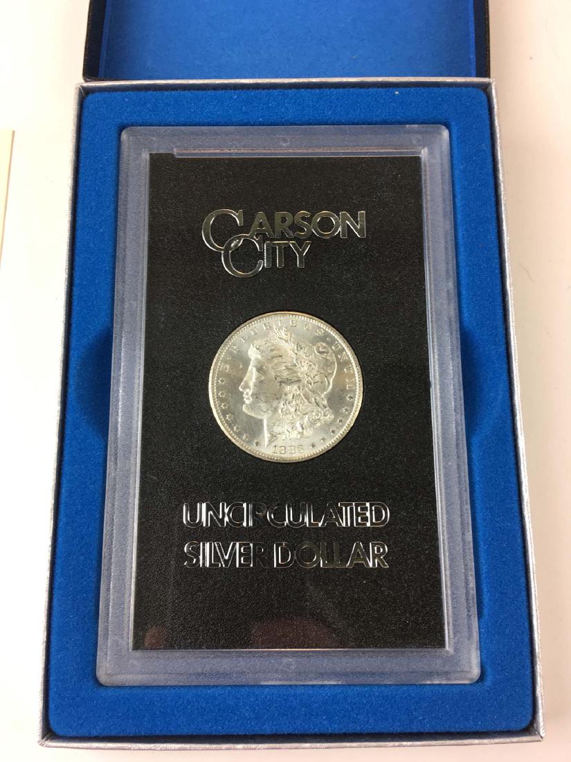 1883 Carson City Morgan silver dollar Uncirculated (1 of 3)