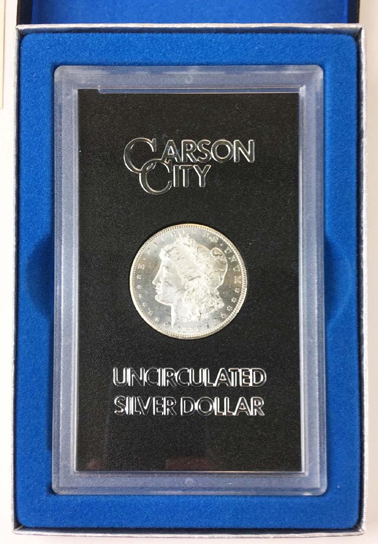 1884 Carson City Morgan silver dollar Uncirculated (1 of 4)
