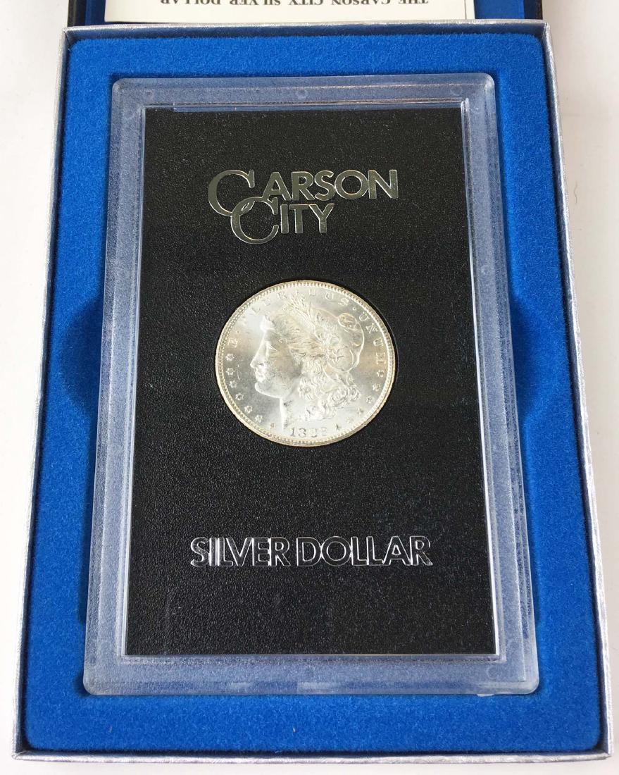 1882 Carson City Morgan silver dollar Uncirculated. (1 of 3)