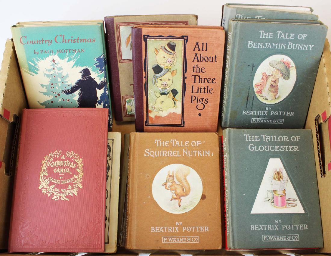 early 20th c illustrated children's books: early 20th c illustrated children's books, including Beatrix Potter (14 pcs)