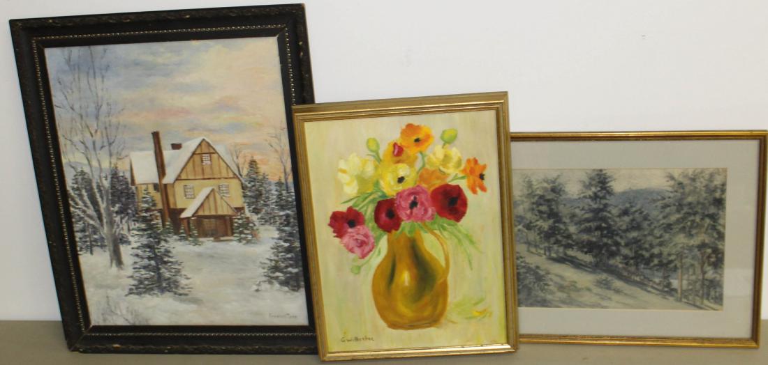 Three Vermont Paintings (1 of 1)