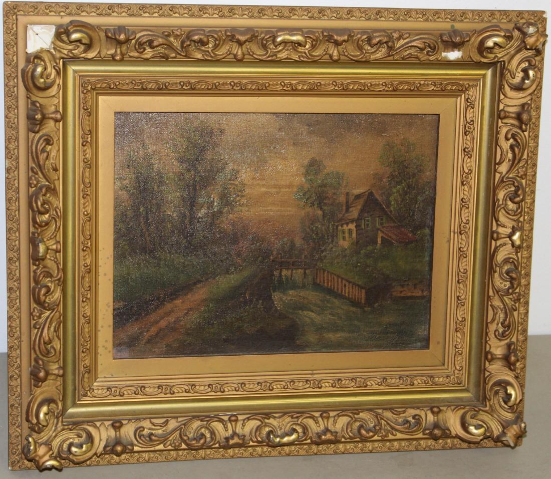 Late 19th c Cottage scene (1 of 1)