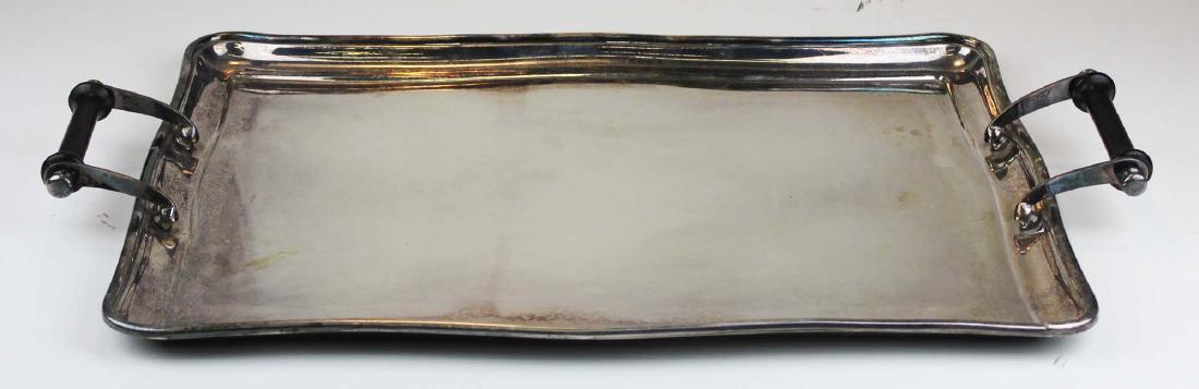 unusual Russian silver plated tray AK 18 59 (1 of 4)