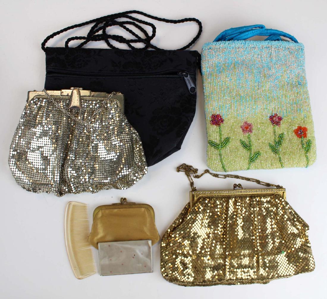 4 ladies evening purses, incl. beaded, mesh (1 of 1)