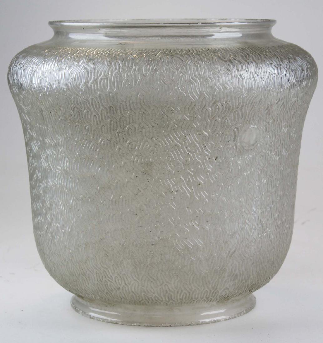 large General Electric glass shade (1 of 2)