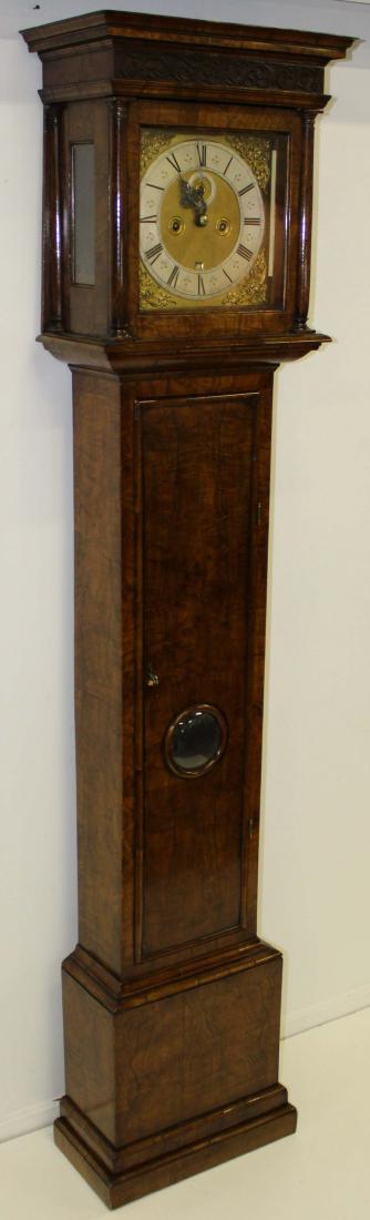Late 17th c John Hebert tall case clock (1 of 8)