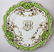 17 Cauldon England gilt porcelain dinner plates - 2