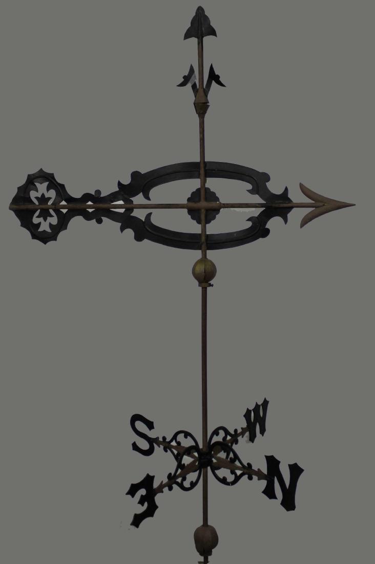 late 19th c banner weathervane (1 of 1)