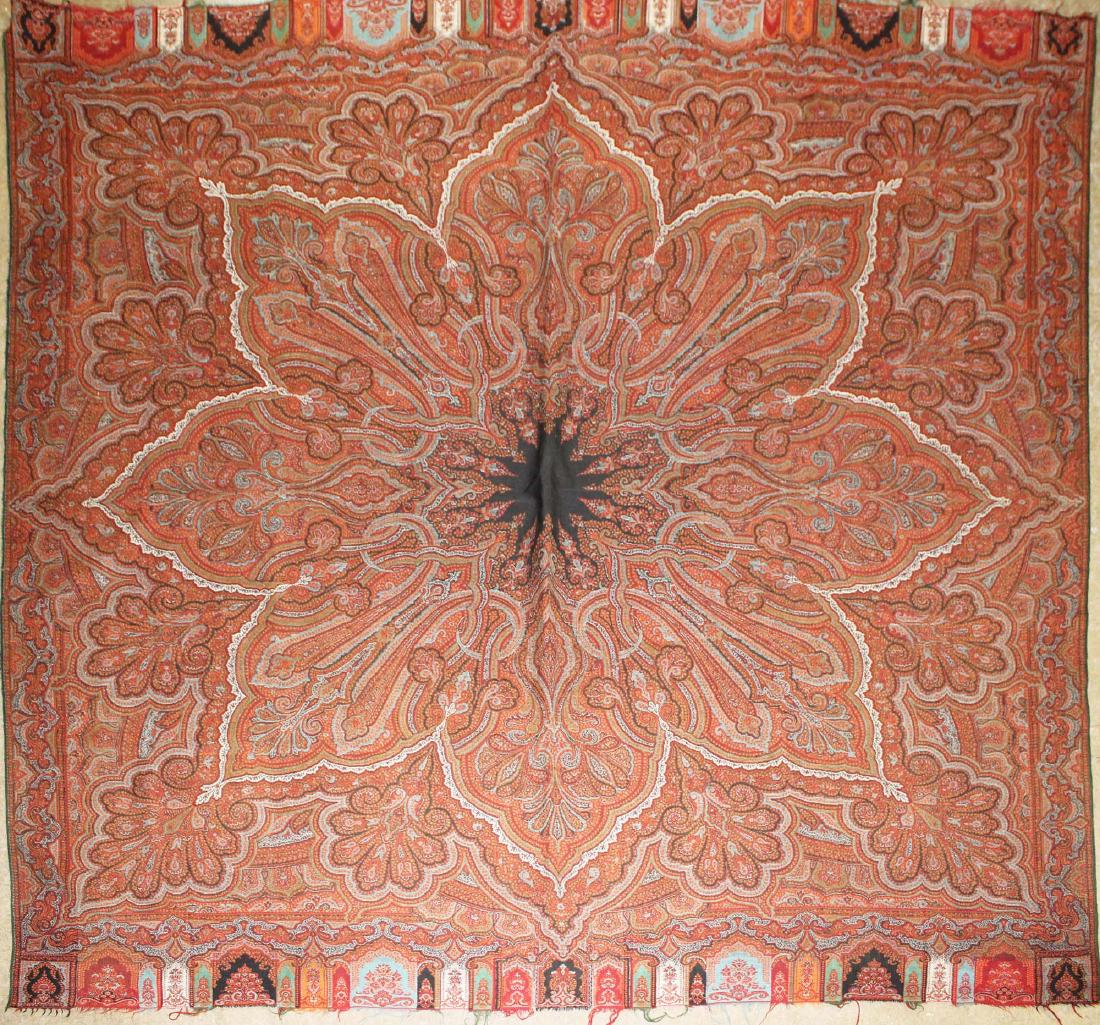 late 19th c paisley shawl (1 of 6)