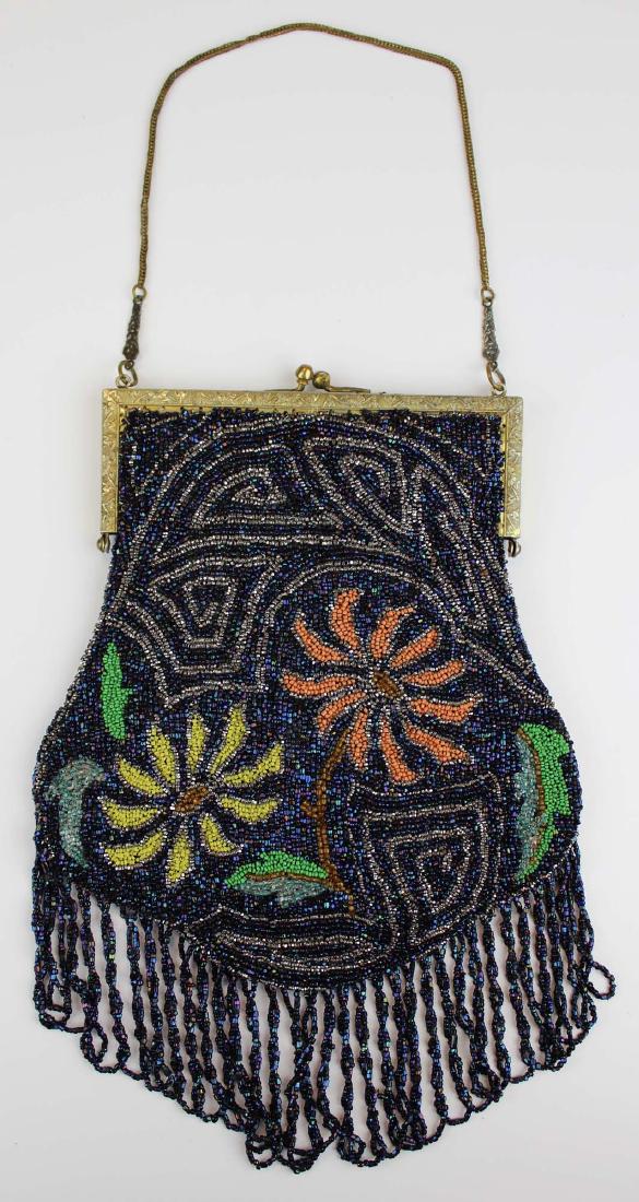 vintage Art Deco era beaded purse (1 of 9)
