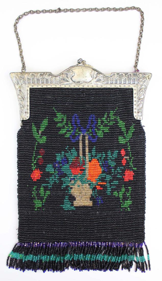 vintage Art Deco era beaded purse (1 of 8)