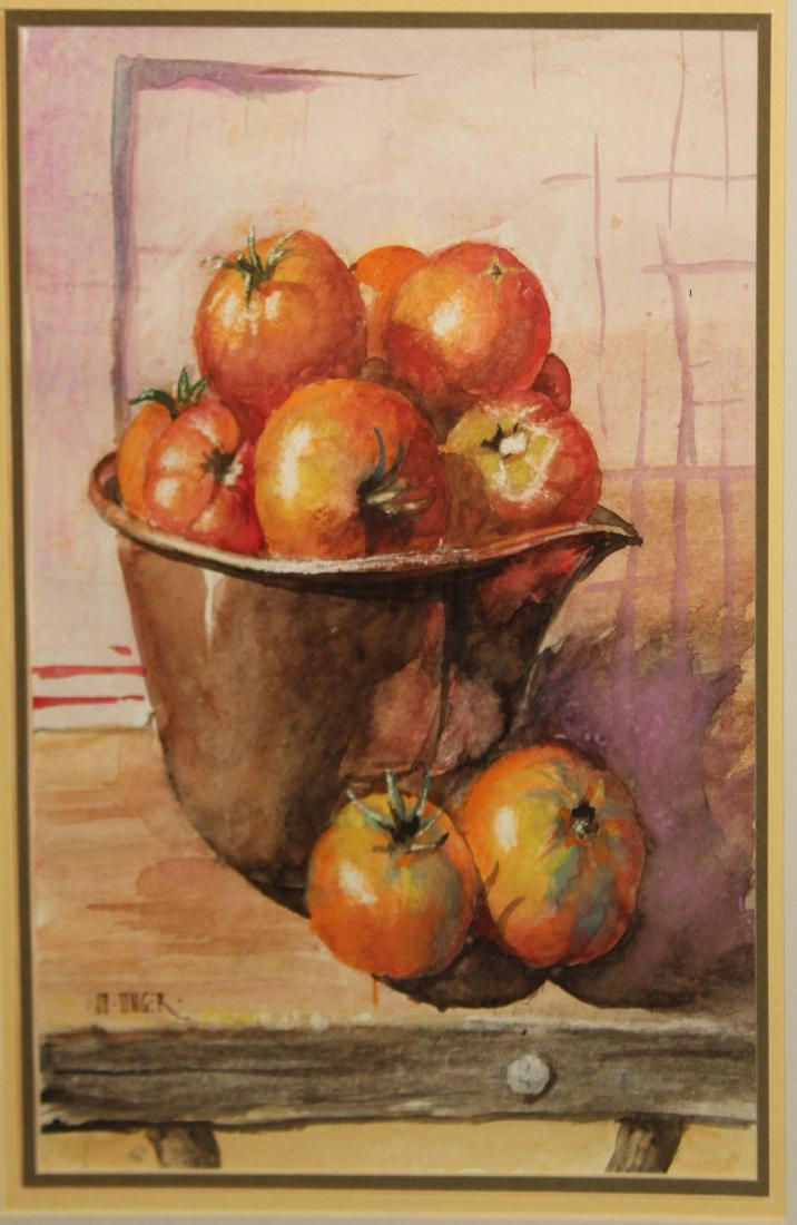 JD Unger (NY 20thc) Tomatoes (1 of 2)