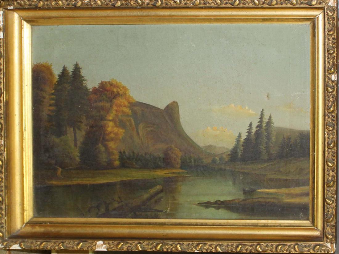 19thc Hudson River School Landscape (1 of 2)