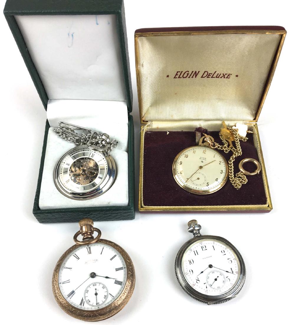 A group of 4 pocket watches (1 of 2)