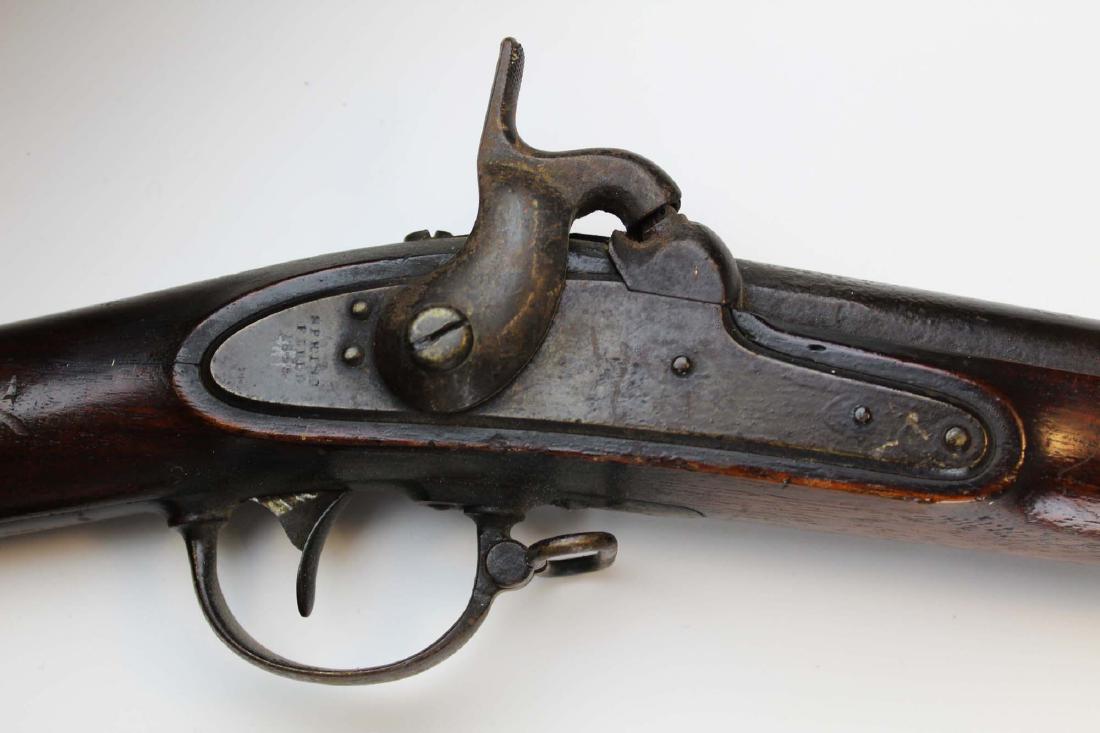 1842 US Springfield .69 cal smoothbore musket: 1842 US Springfield .69 caliber smoothbore musket, overall length 50"