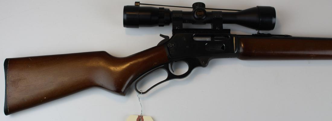 Marlin Model 30AS Rifle in .30-30 Winchester: Marlin Model 30AS lever action rifle in .30-30 Winchester with Banner 3x9 power scope- This firearm is to be sold in accordance with Federal Law. Buyer must pass NCIS background check or be transferre