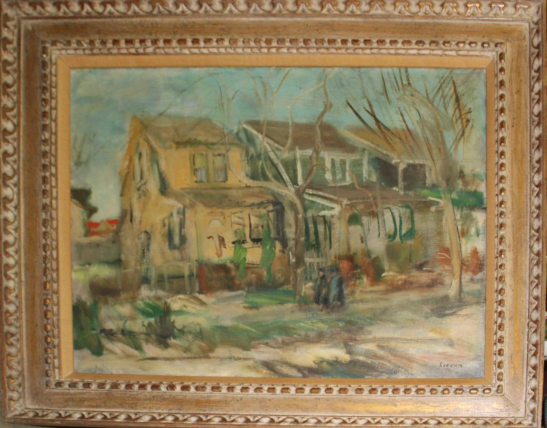 Maurice Sievan (AM 1898-1981) The Stroll (1 of 4)