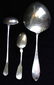 3 pcs. Sterling serving flatware incl. Tiffany - 3
