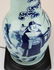 early 20th c Chinese blue & celadon vase/ lamp - 6