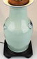 early 20th c Chinese blue & celadon vase/ lamp - 7